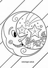 Mond Ausmalbilder Malvorlage Sterne Sonne Ausmalen Malvorlagen Kostenlose sketch template