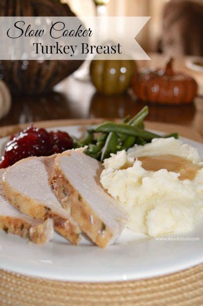 slow cooker turkey breast recipe about a mom