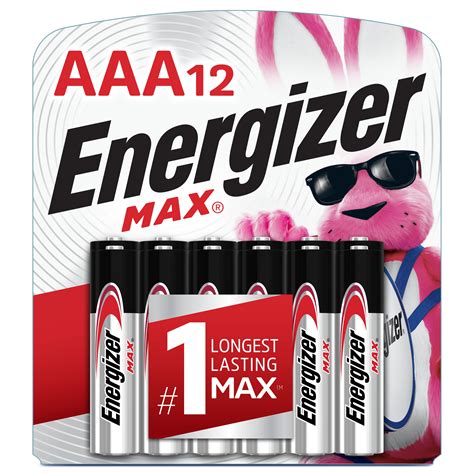 energizer max aaa batteries  pack triple  alkaline batteries