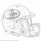 49ers Grayscale Stylowi Getcoloringpages sketch template