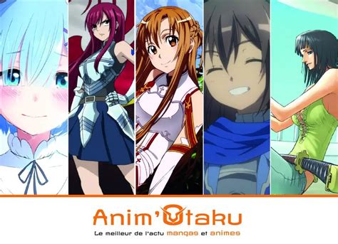 top 10 des meilleurs personnages féminins d animes anim otaku