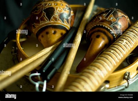 percussion  instruments stock photo alamy