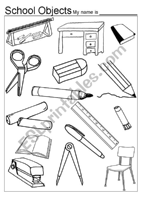 coloring pages  kids classroom objects printable coloring pages