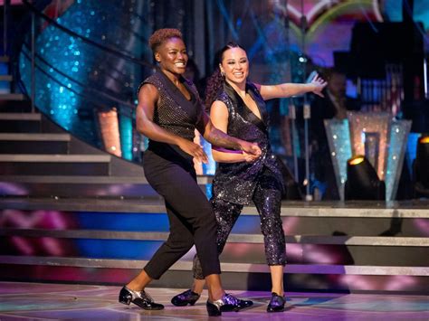 nicola adams makes strictly history as part of show s