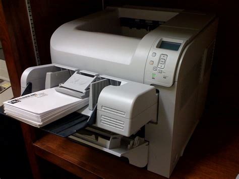 [solved] Hp Color Laserjet Printer With Envelope Trays
