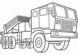 Coloring Pages Vehicle Vehicles Army Getcolorings Color Printable sketch template