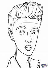 Justin Bieber Coloring Pages Drawing Color Getdrawings Printable Getcolorings Perspective sketch template