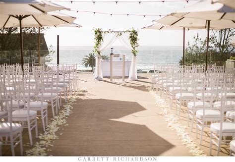 lauberge del mar wedding part  ariel julius garrett richardson