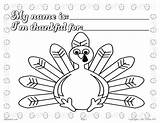 Thankful Coloring Pages Being Am Getcolorings Color Getdrawings Printable sketch template