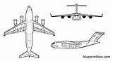 17 Globemaster Iii 17a Aircraft Douglas Clipart Schematic Drawing Plane C17 Mcdonell Military Blueprints Plan Specifications Plans Transport Boeing Blueprint sketch template