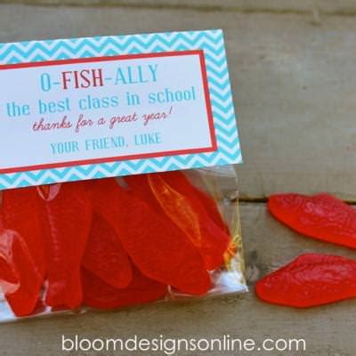 fish ally summer gift  printable tip junkie