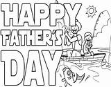 Fathers Coloring Pages Happy Dad Father Fishing Cards Superhero Kids Color Print Colouring Sheets Days Adult Craft Template Anycoloring sketch template