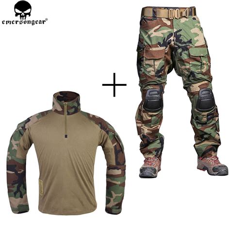Emersongear Combat Pants Uniform Tactical Pants With Knee Pads Military