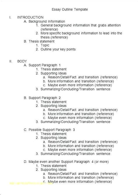 informative essay outline  explanatory paper  informational
