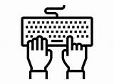Keyboard Icon Clipart Typing Shortcuts Adobe Software Transparent Clip Library Webstockreview sketch template