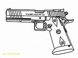 Gun Coloring Pages Pistol Duty Call Nerf Print Drawing Printable Guns Revolver Rifle Hand Color Colt Holding Getdrawings Water Getcolorings sketch template