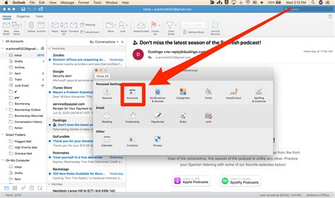 How To Add An Email Account To Microsoft Outlook On A Pc
