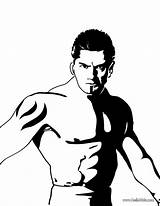 Batista Hellokids Wrestler Imgpt Servez Farben sketch template