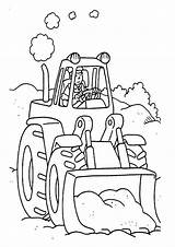 Tractor Pages Coloring Printable Kids sketch template