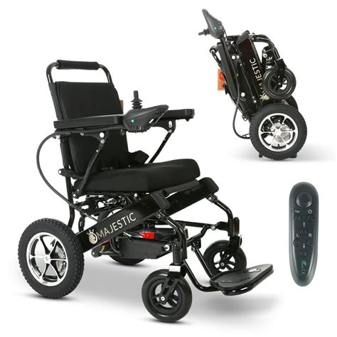 remote control foldable electric wheelchair mobility aid lightweight motorized power