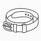 Belt Clipart Drawing Leather Icon Waist Pant Clothes Transparent Accessories Drawings Fashion Collection Clothing sketch template
