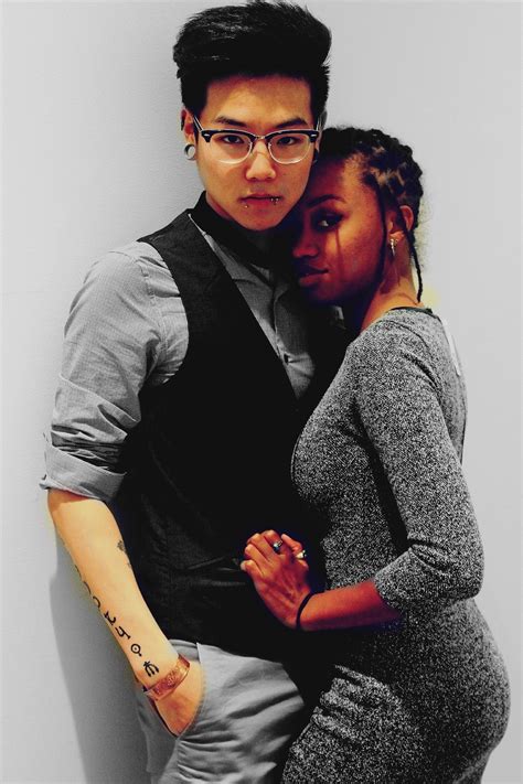 interesting and unique cute black and asian couple black women swirl pinterest couples