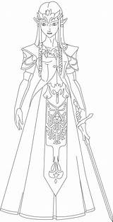 Zelda Coloring Pages Princess Legend Kids Sheets Colouring Color Print Link Book Coloriage Twilight Printable Imprimer Character Adult Characters Drawings sketch template