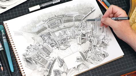 incredible collection  full  perspective drawing images