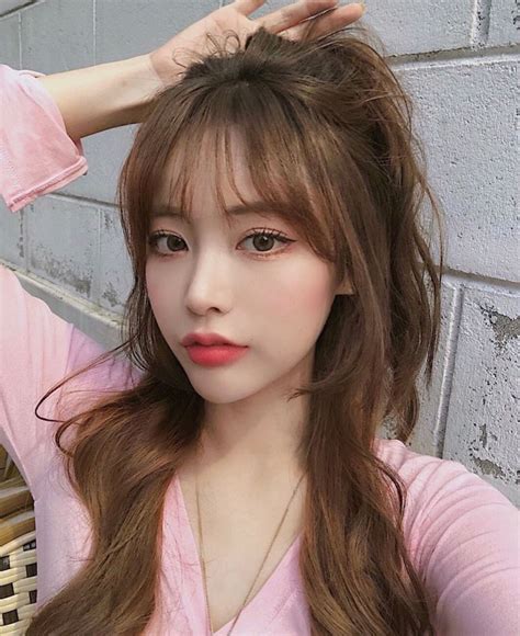 Korean Bangs Hairstyle Hot Sex Picture