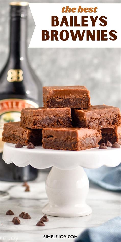 baileys brownies chocolate dessert recipes fudge flavors favorite