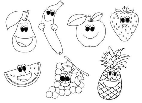 fruit coloring pages   kids   ages  love