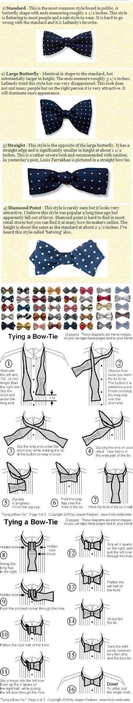 Different Types Of Bow Ties And Style On Pinterest