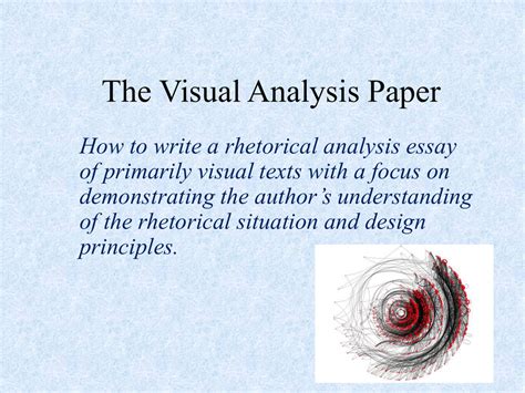 visual analysis paper