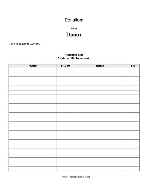 donation form fill  sign     templateroller