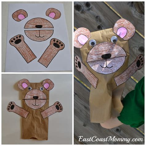 east coast mommy number crafts number  teddy bear picnic