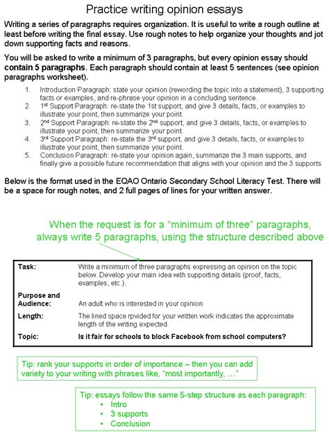 expressing opinion essay   tips  writing  opinion