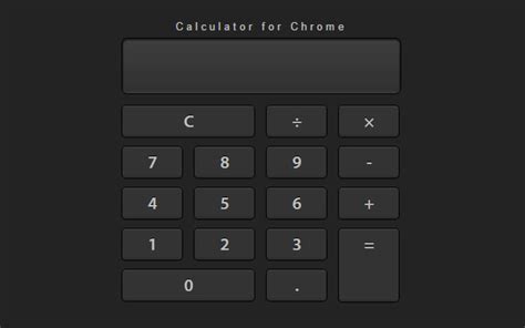 calculator  chrome chrome web store
