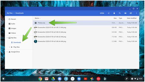 zip  unzip files   chromebook android central