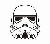 Coloring Stormtrooper Helmet Clipart Pages Popular sketch template