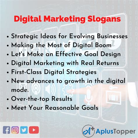 digital marketing slogans unique  catchy digital marketing slogans  english   topper