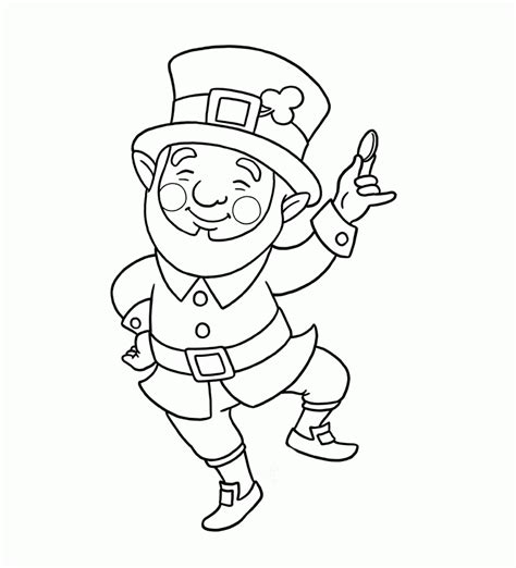 leprechaun coloring pages  coloring home