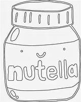 Nutella Desenhar Estampa sketch template