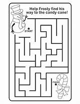 Maze Christmas Printable Coloring Mazes Pages Kids Easy Children Christian Activity Preschoolers Preschool Sheknows Print Games Candy Sheets Clipart Printables sketch template