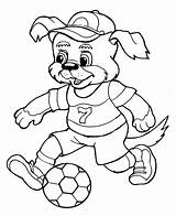 Soccer Coloring Pages Player Girl Color Print Printable Kids Getcolorings Colori Boys sketch template