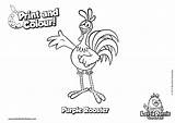 Coloring Pages Chicken Lottie Dottie sketch template