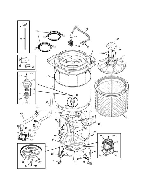 frigidaire dryer parts diagram  wiring diagram