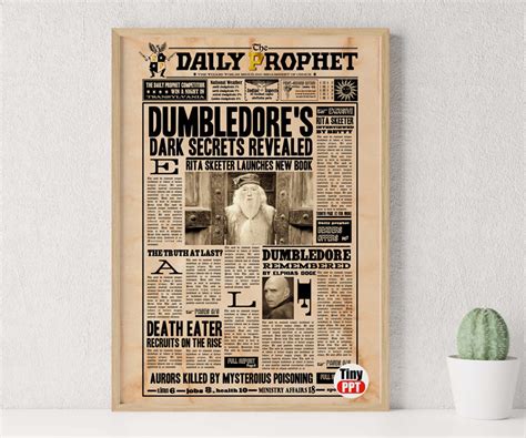 daily prophet template publisher