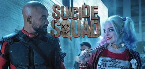 harley quinn flashes a smile at deadshot in new suicide squad image