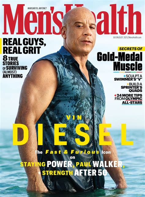 Vin Diesel Men S Health Cover 2021 Vin Diesel Photo 43982516