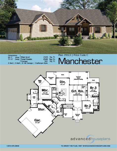 story craftsman house plans benefits  considerations house plans